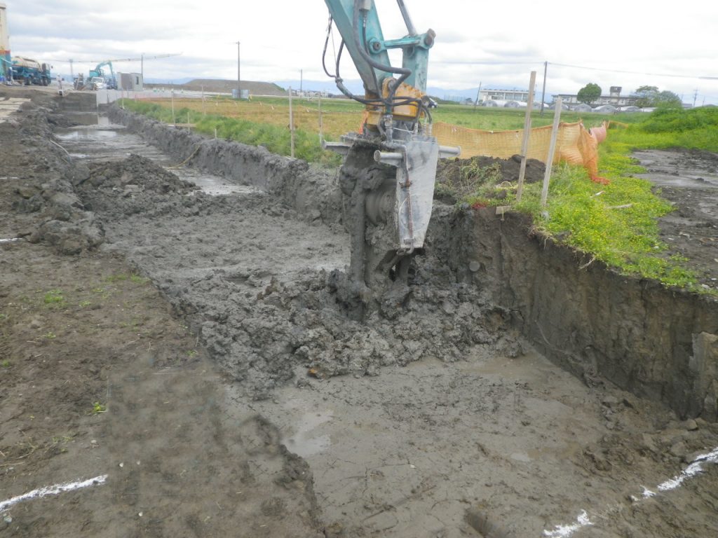 道路の地盤改良に対応するセメント改良材