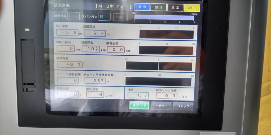 地盤改良工事と地盤の履歴